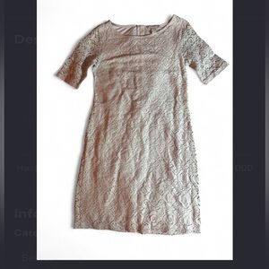 Banana Republic Lace Long Sleeve Dress size 4